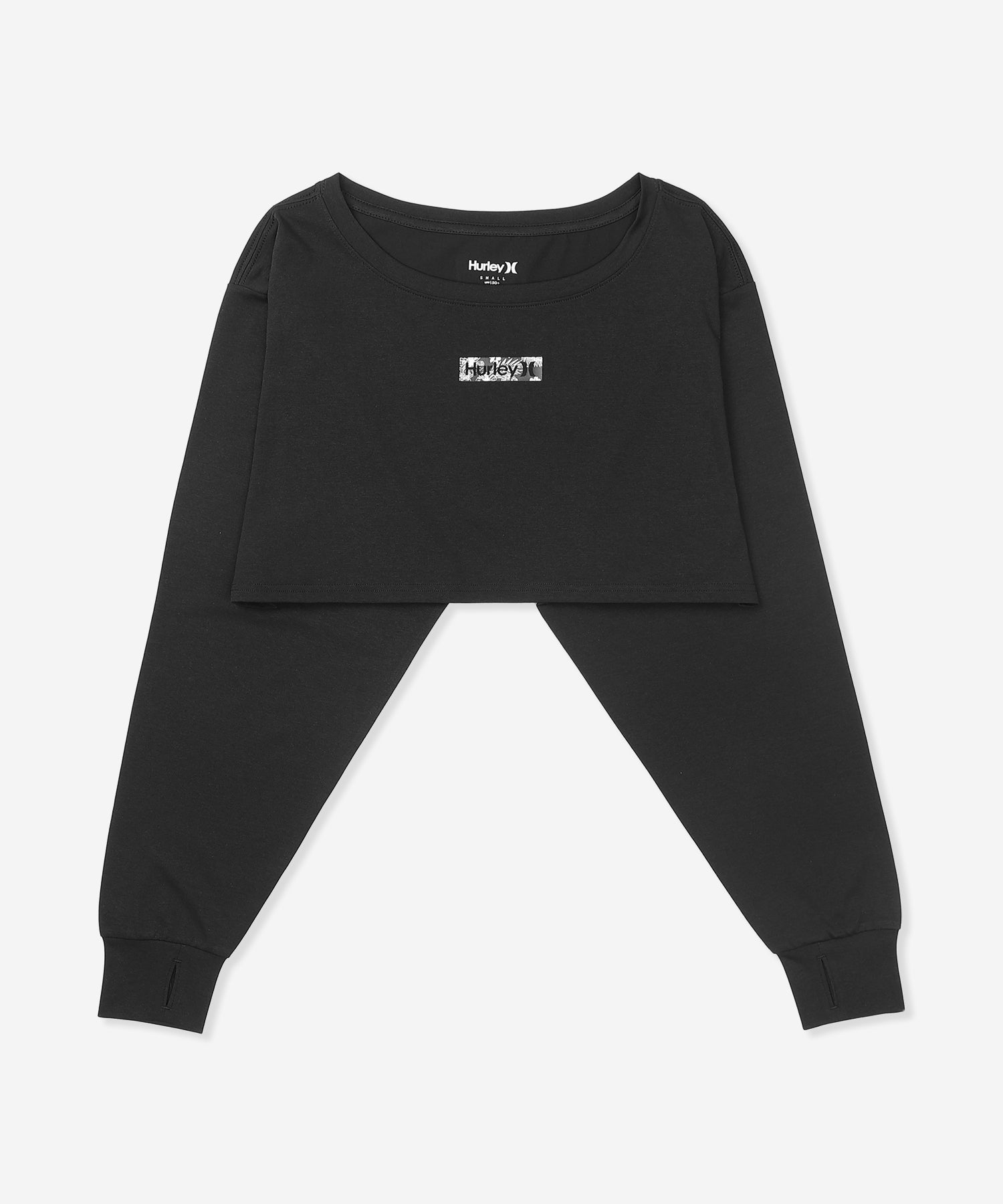 PHANTOM CROPED FLOWER BOX LONGSLEEVE TEE レディース/ロンT/ラッシュガード