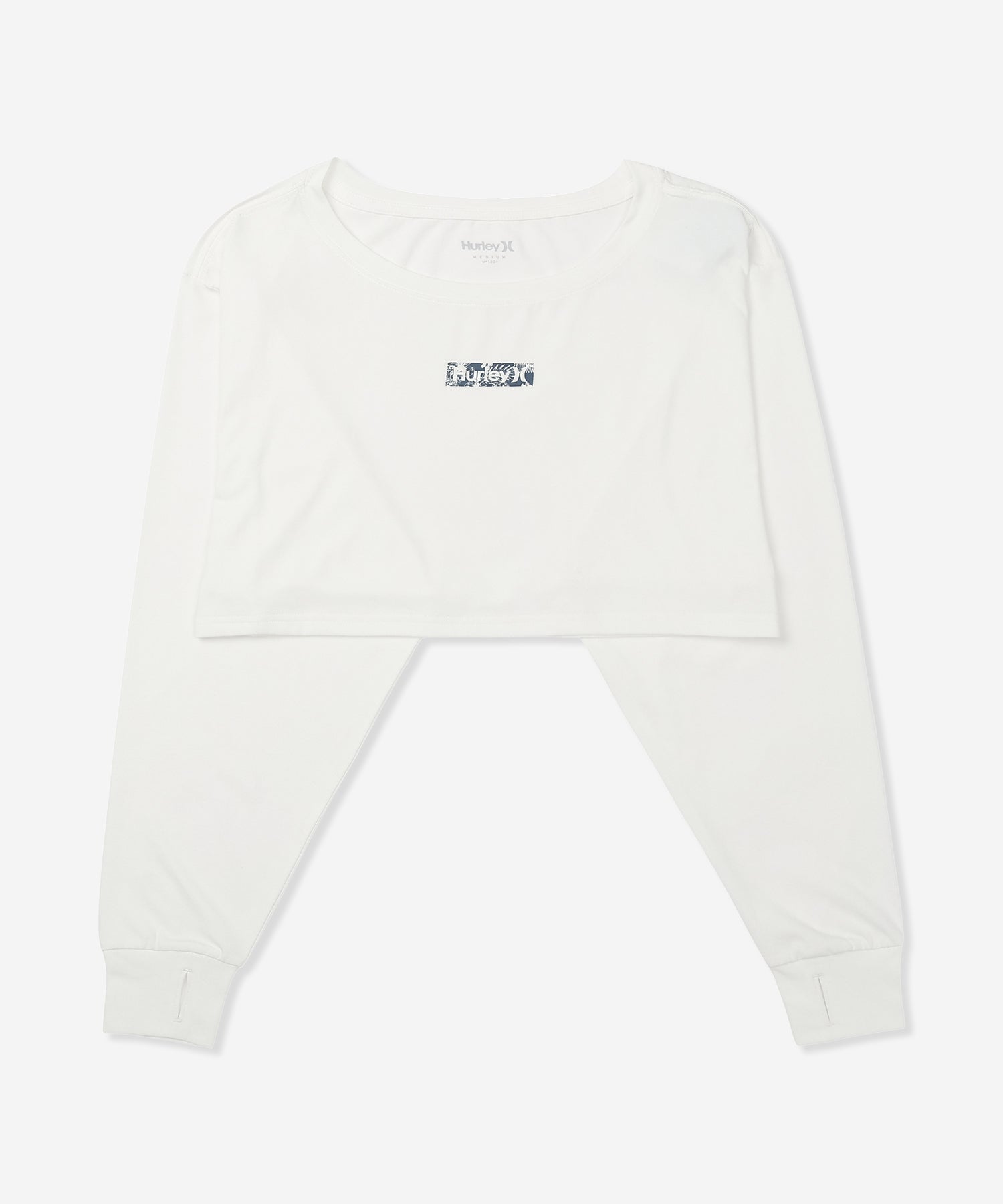 PHANTOM CROPED FLOWER BOX LONGSLEEVE TEE レディース/ロンT/ラッシュガード