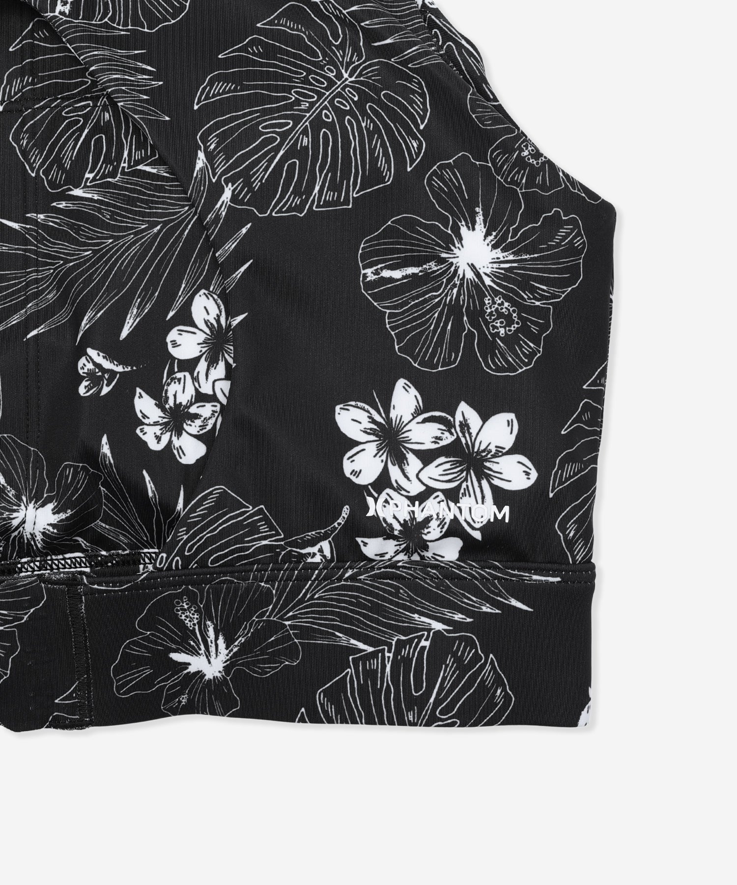 PHANTOM オープン バックフック ハイネック ブラ (レディース/トレーニング・スポーツブラ)