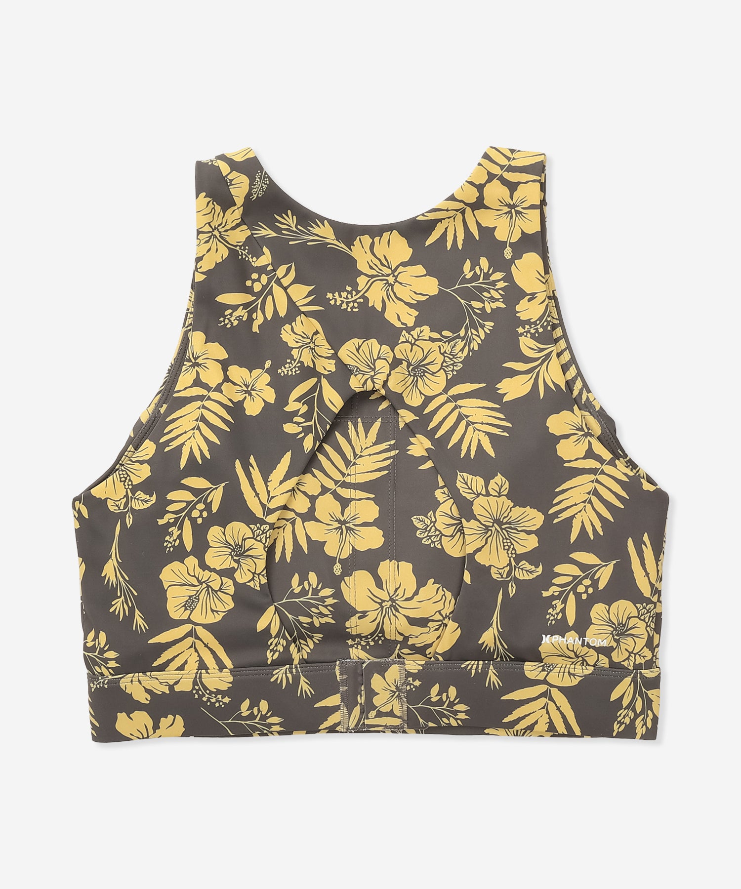 PHANTOM オープン バックフック ハイネック ブラ (レディース/トレーニング・スポーツブラ)