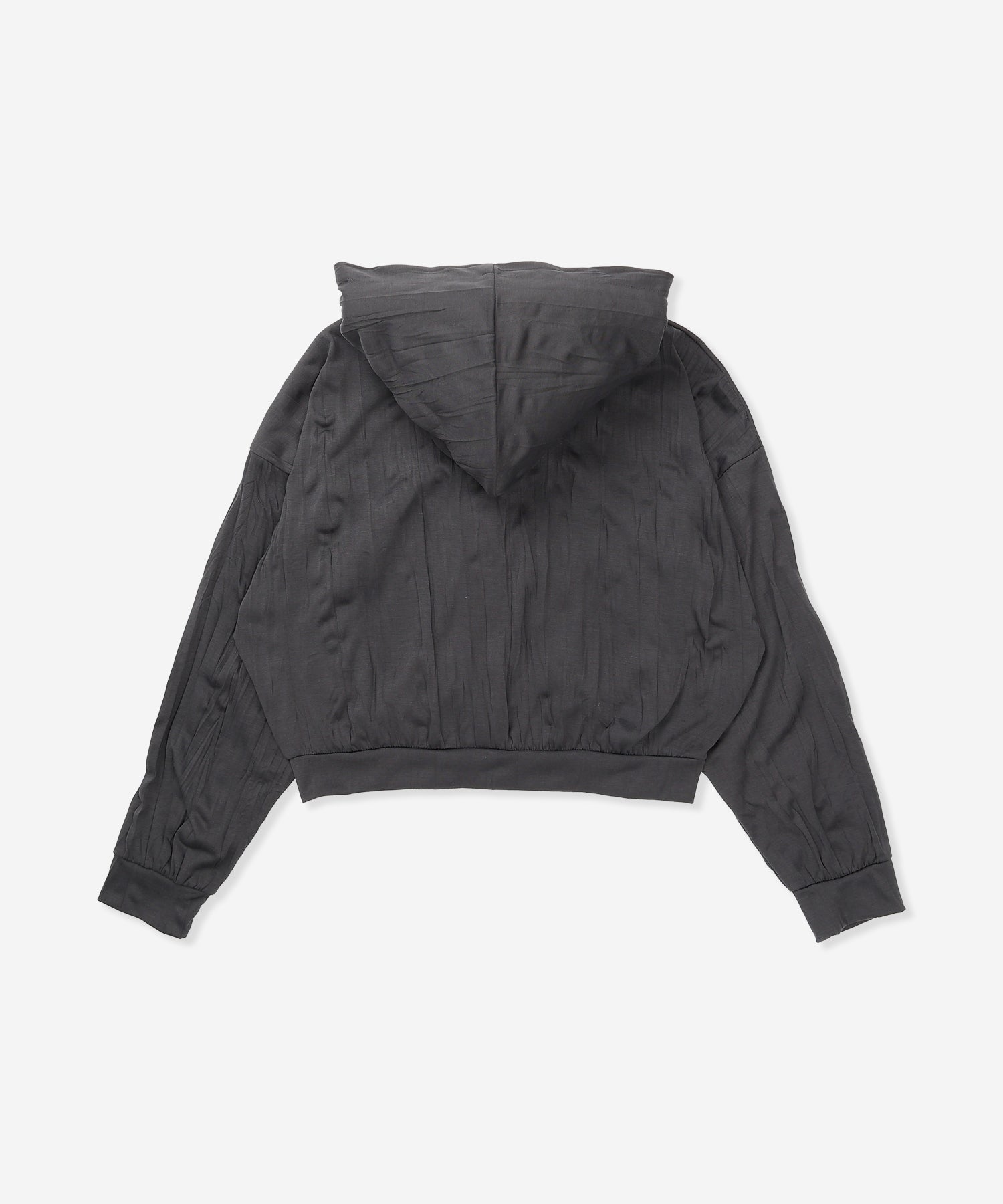 【NEW】クリンクルド フルジップ フーディー (レディース/フリース・フーディー)