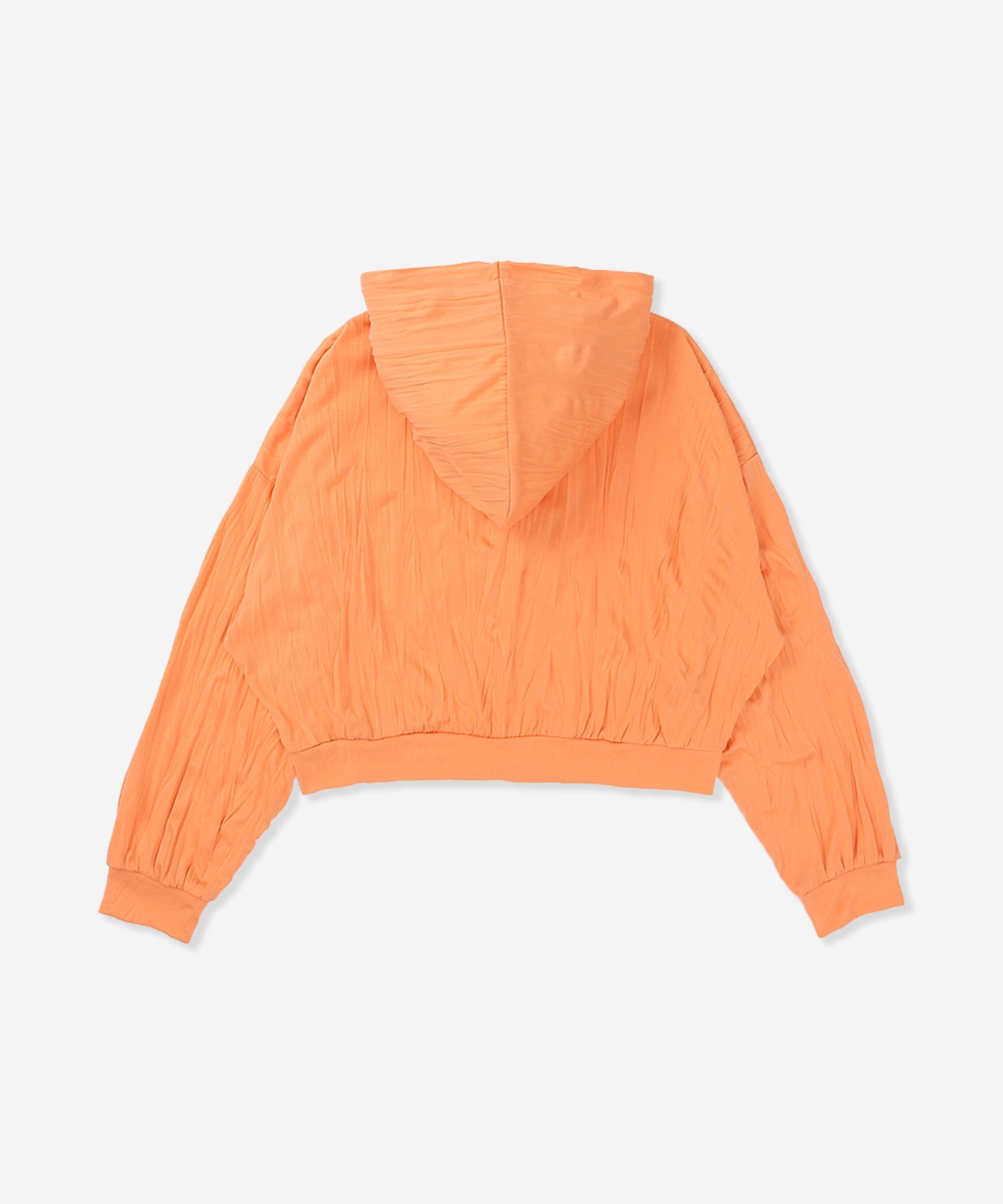 【NEW】クリンクルド フルジップ フーディー (レディース/フリース・フーディー)