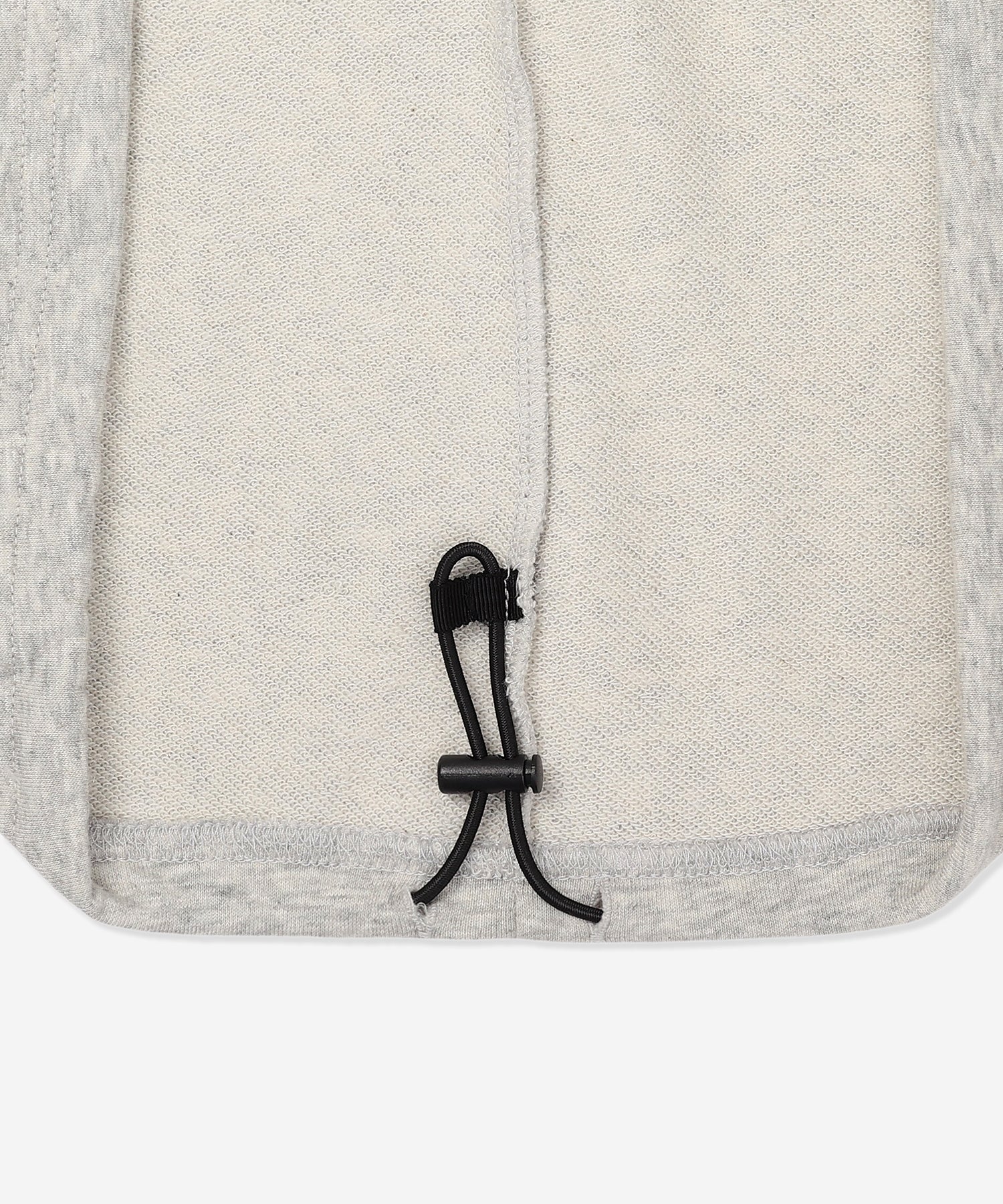 TERRY CORDUROY SWITCHING DRAW CORD CREW レディース/スウェット/オーバーサイズフィット