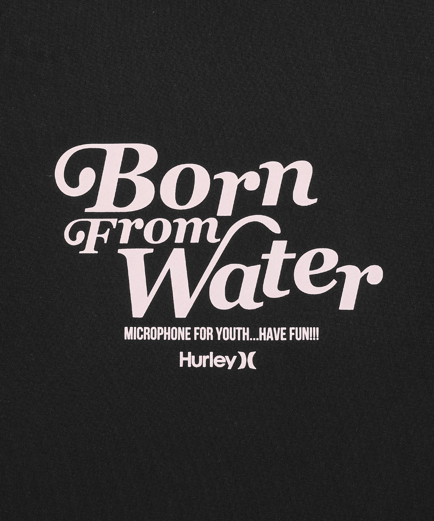 BORN FROM WATER LS TEE レディース/ロンT/オーバーサイズフィット