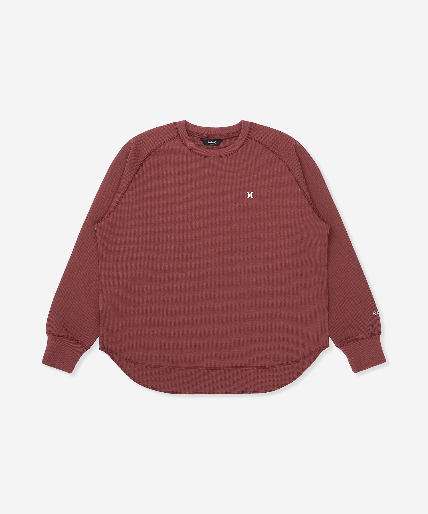 THERMAL LONG SLEEVE TEE レディース/ロンT/オーバーサイズフィット