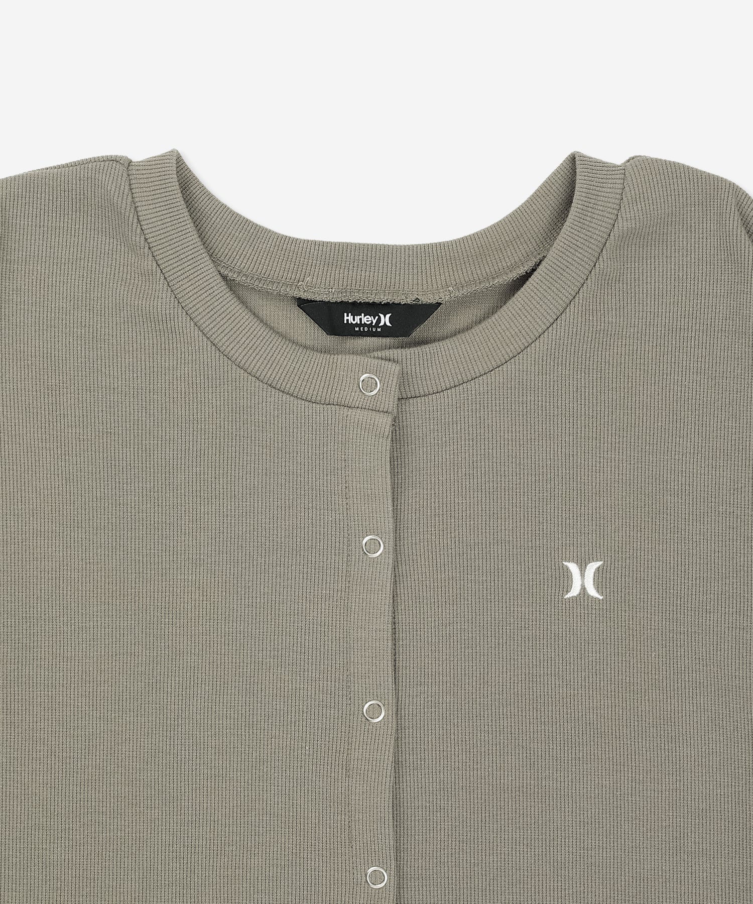 【NEW】リブ クロップド カーディガン (レディース/ロンT)