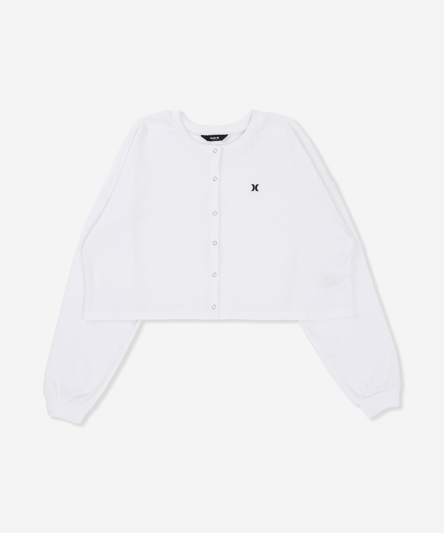 【NEW】リブ クロップド カーディガン (レディース/ロンT)