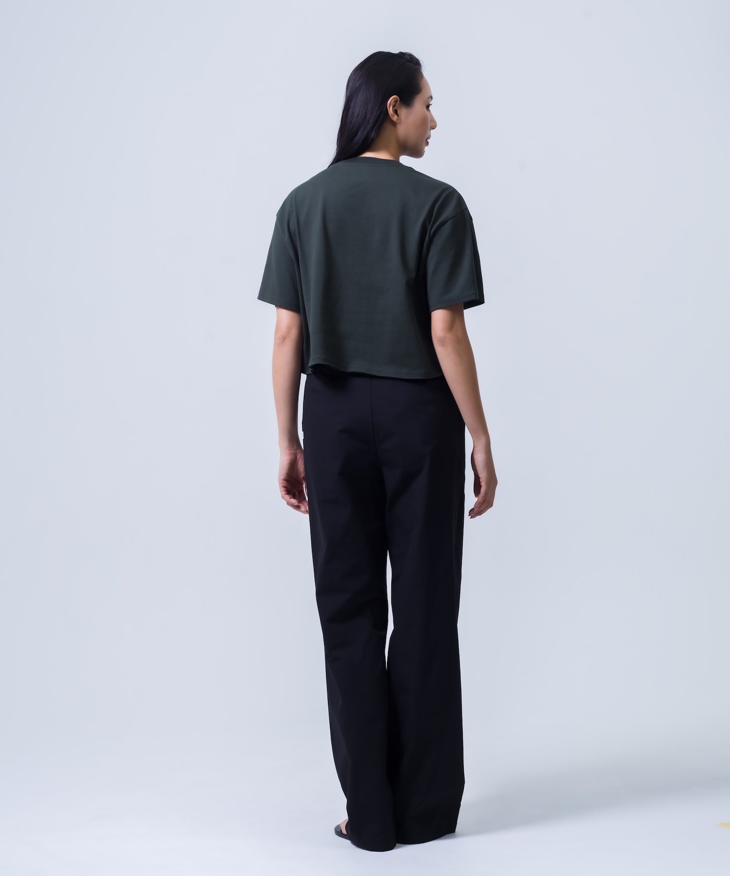 OVERSIZE ICON CROPED SHORTSLEEVE TEE レディース/Tシャツ