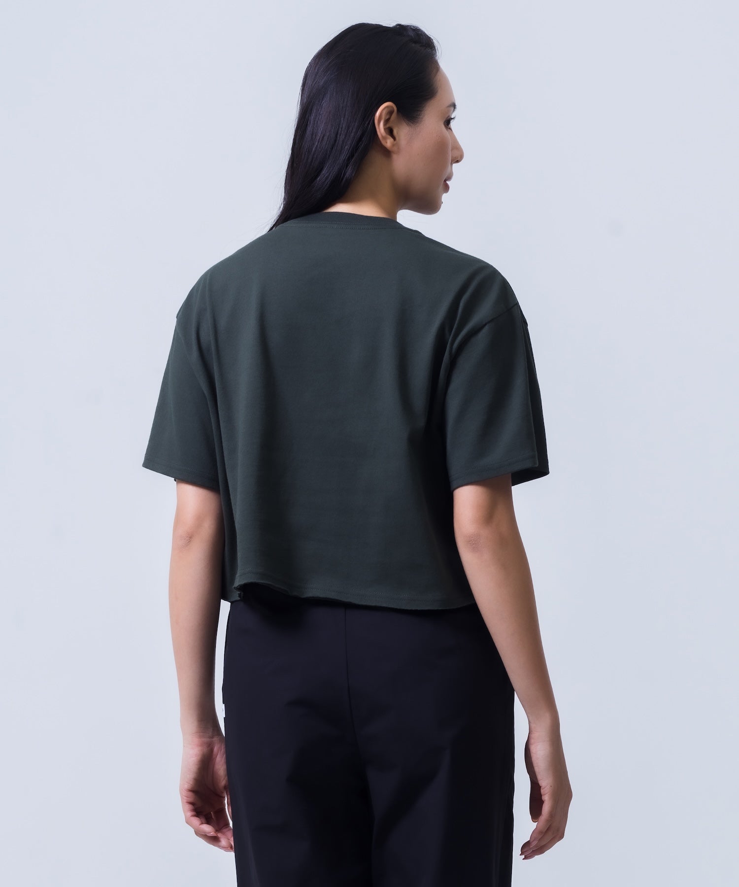 OVERSIZE ICON CROPED SHORTSLEEVE TEE レディース/Tシャツ