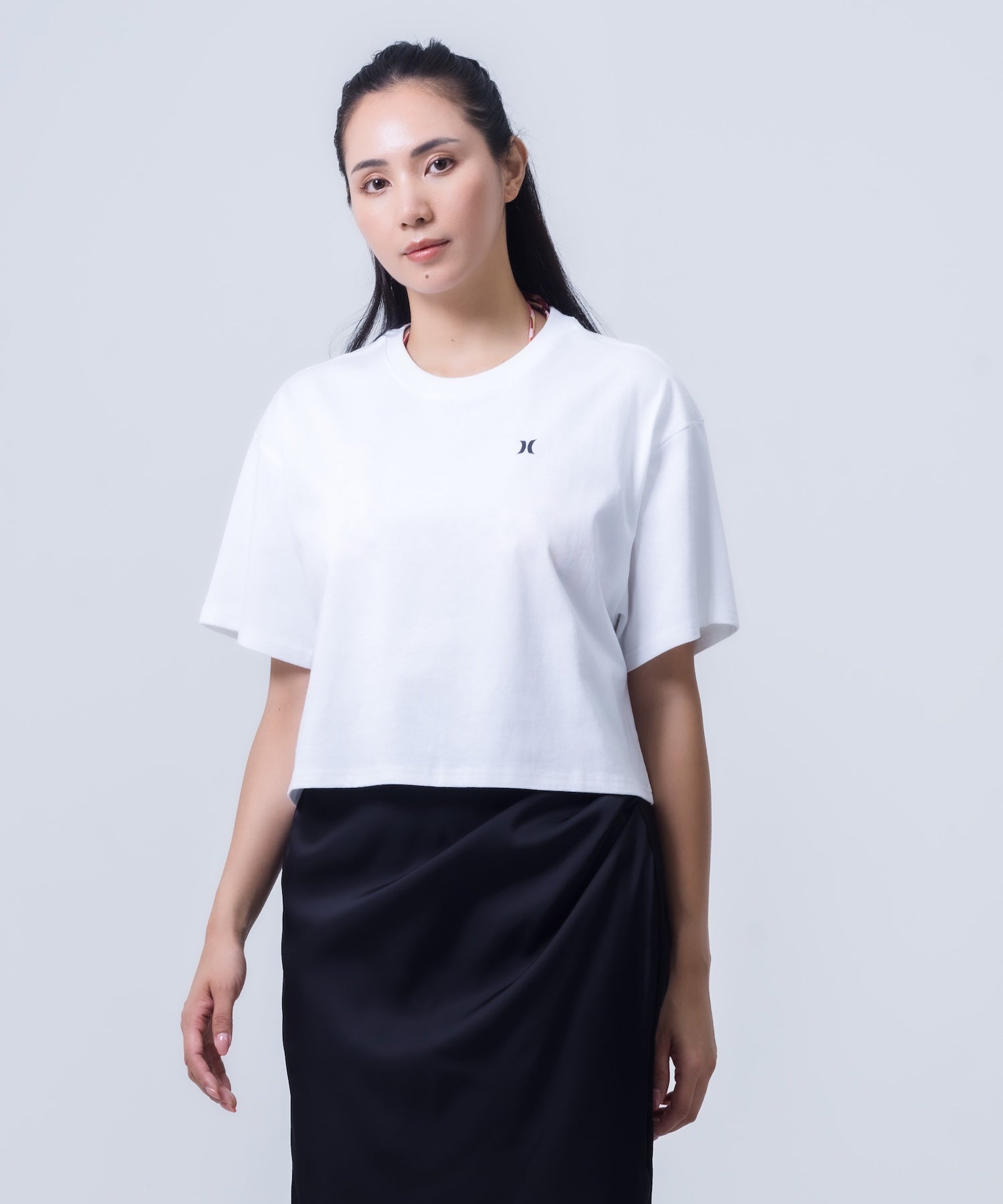 OVERSIZE ICON CROPED SHORTSLEEVE TEE レディース/Tシャツ