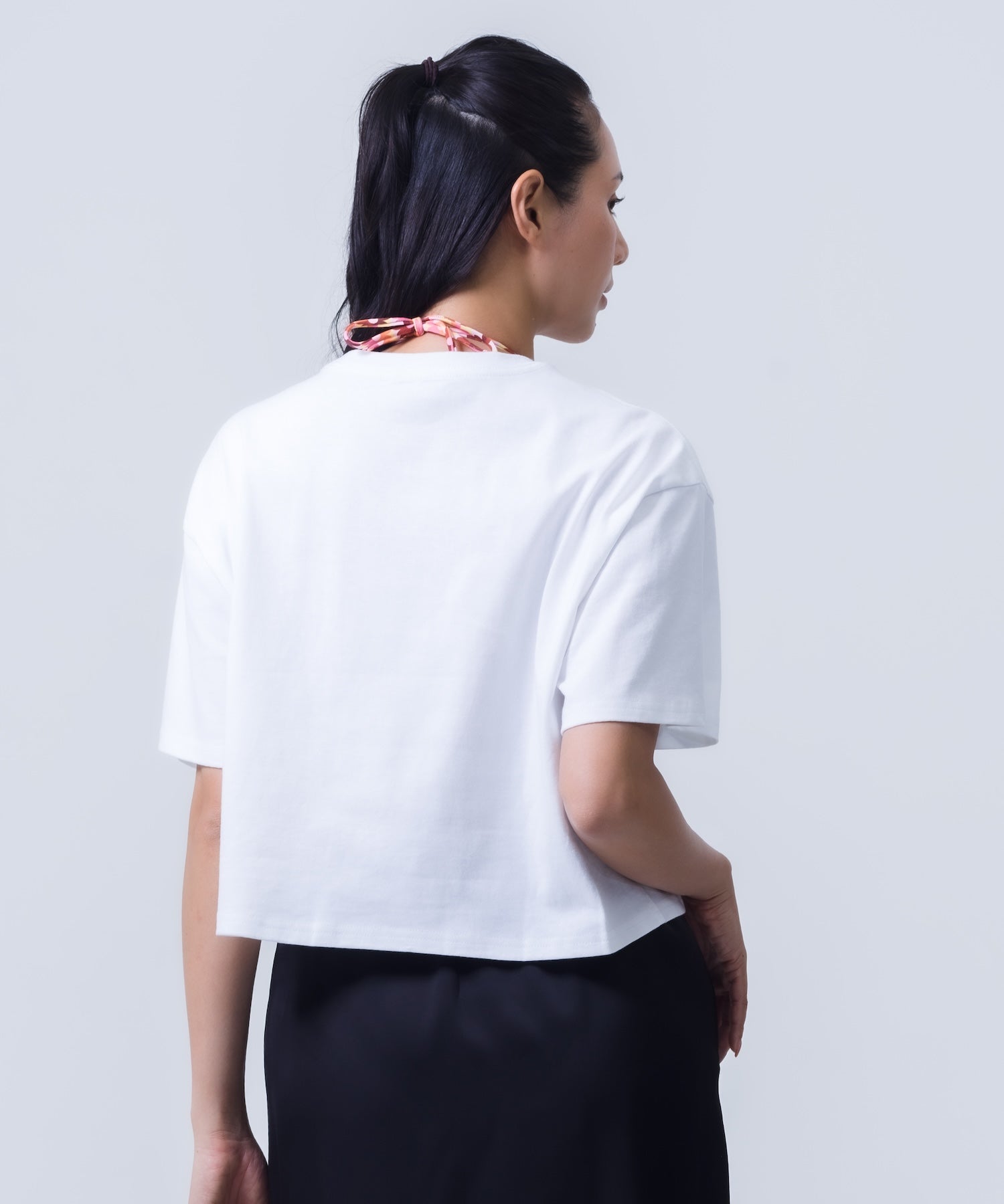 OVERSIZE ICON CROPED SHORTSLEEVE TEE レディース/Tシャツ
