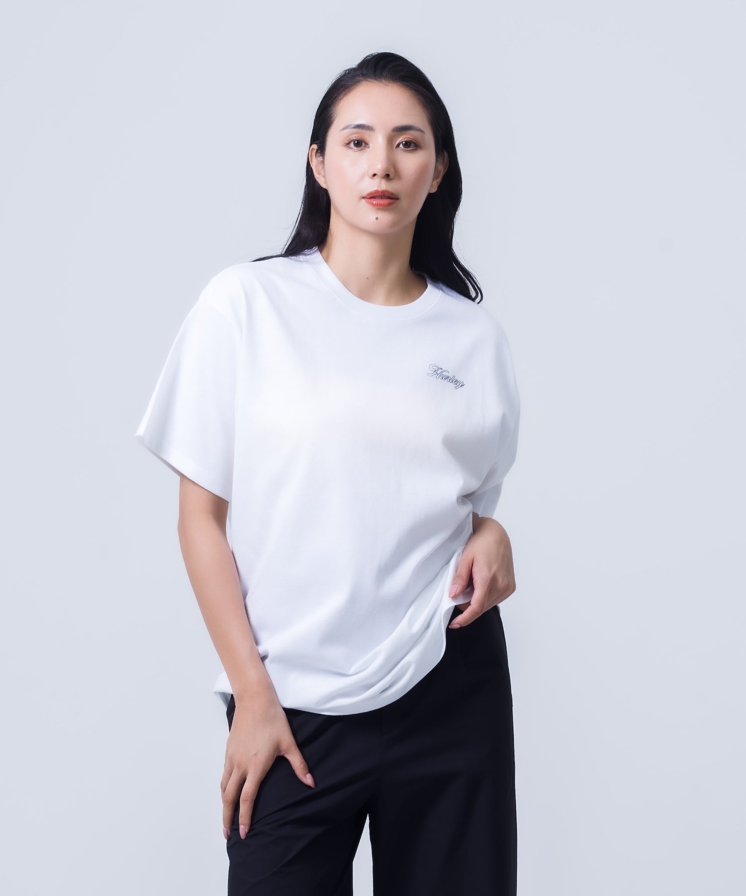 CALIFORNIA SURF GIRL SHORTSLEEVE TEE レディース/Tシャツ/オーバーサイズフィット