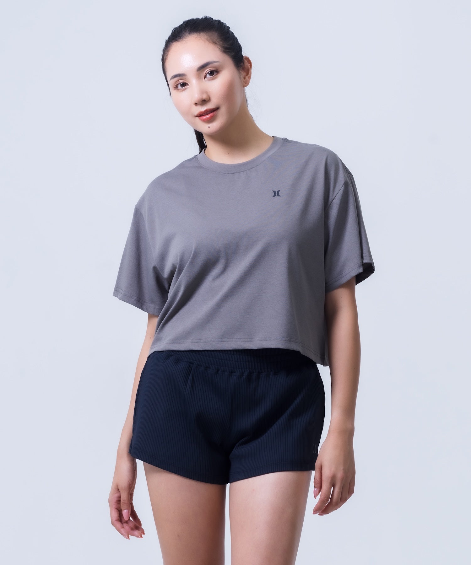 PAHNTOM ICON OVERSIZE CROPED SHORTSLEEVE TEE レディース/ラッシュガード