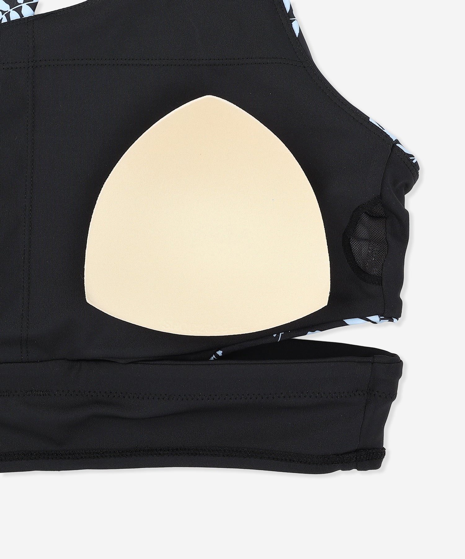 【NEW】アシンメトリー オーバーラップ トップス (レディース/水着)