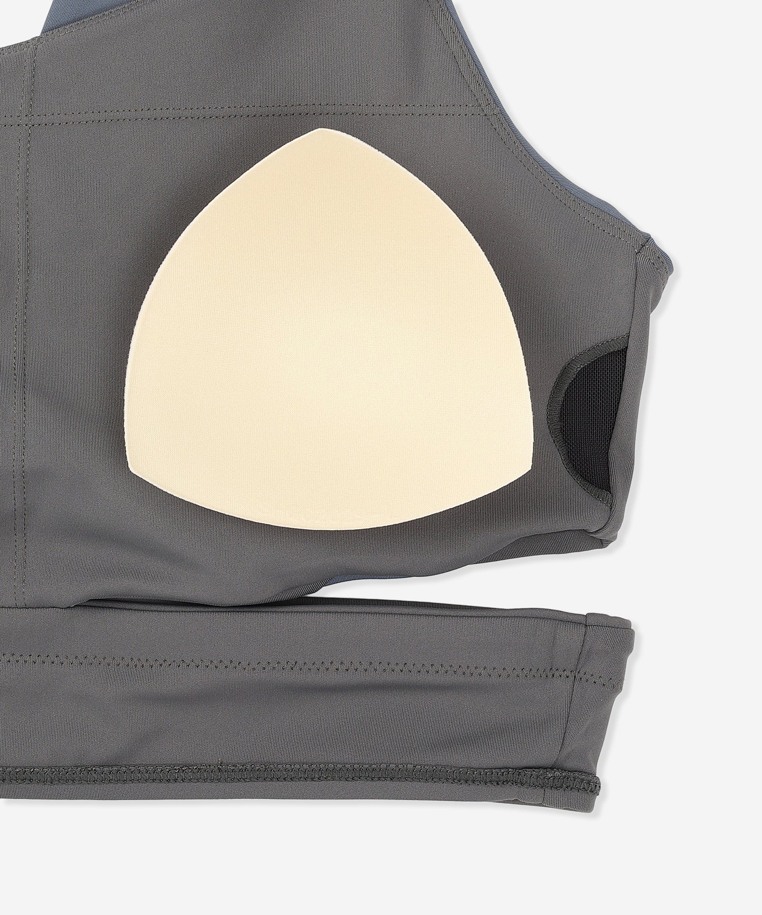 【NEW】アシンメトリー オーバーラップ トップス (レディース/水着)