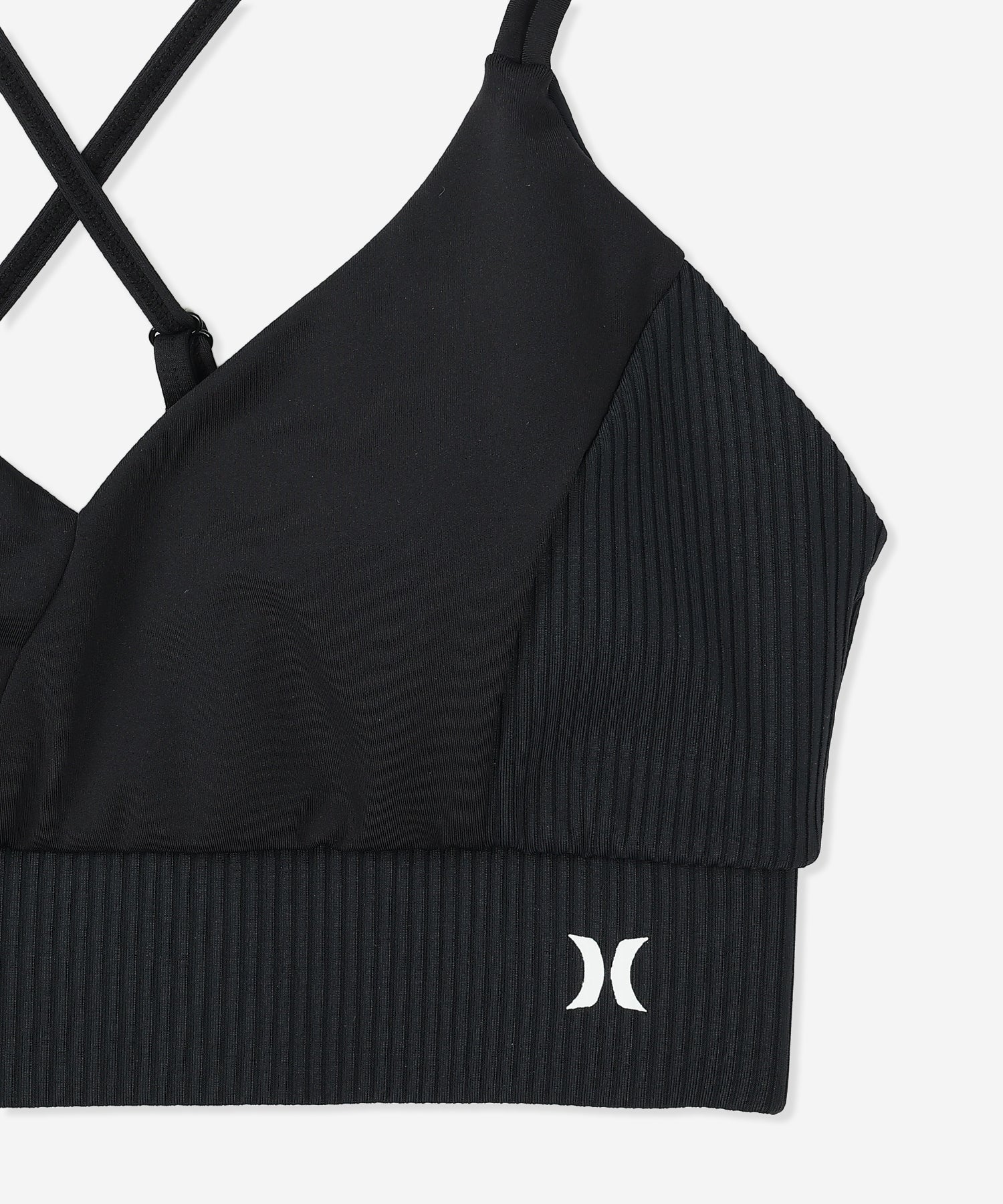 【NEW】リブ スイッチング スイムウェア トップス (レディース/水着)