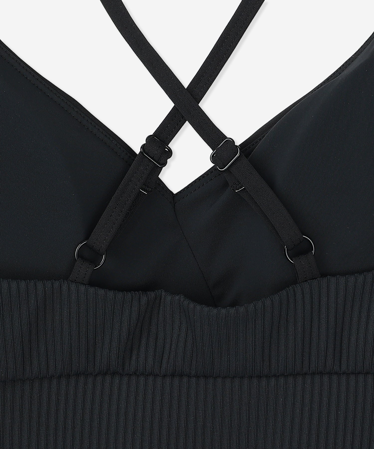 【NEW】リブ スイッチング スイムウェア トップス (レディース/水着)