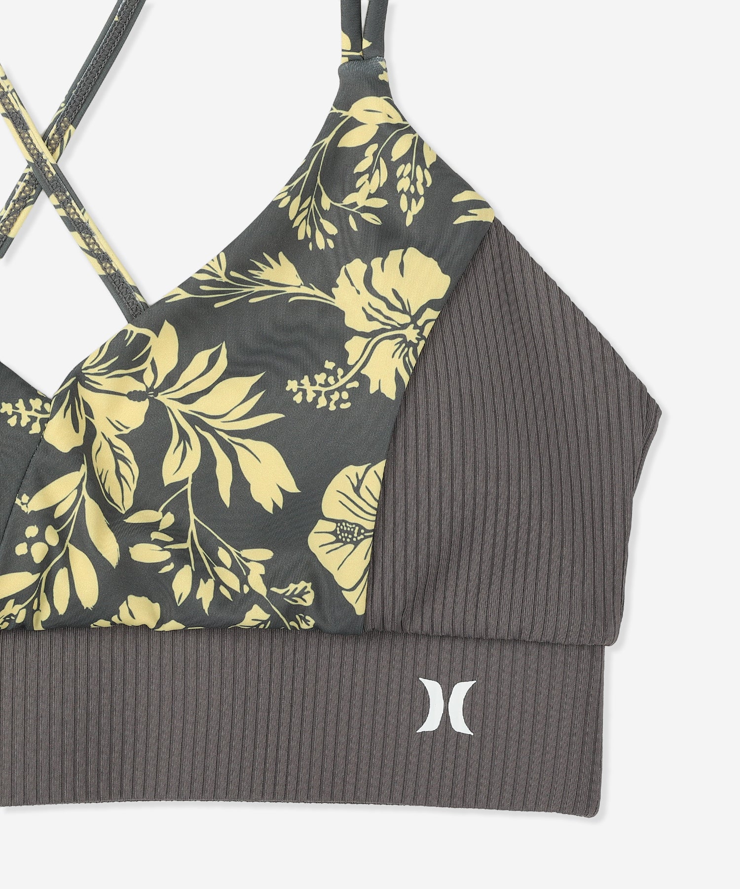 【NEW】リブ スイッチング スイムウェア トップス (レディース/水着)