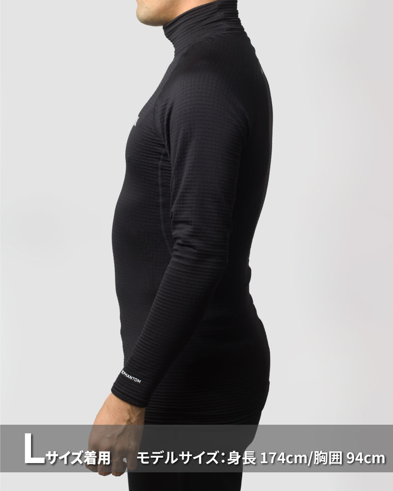 PHANTOM WAFFLE INNER MOCK NECK メンズ/ファントムワッフルインナーモックネック
