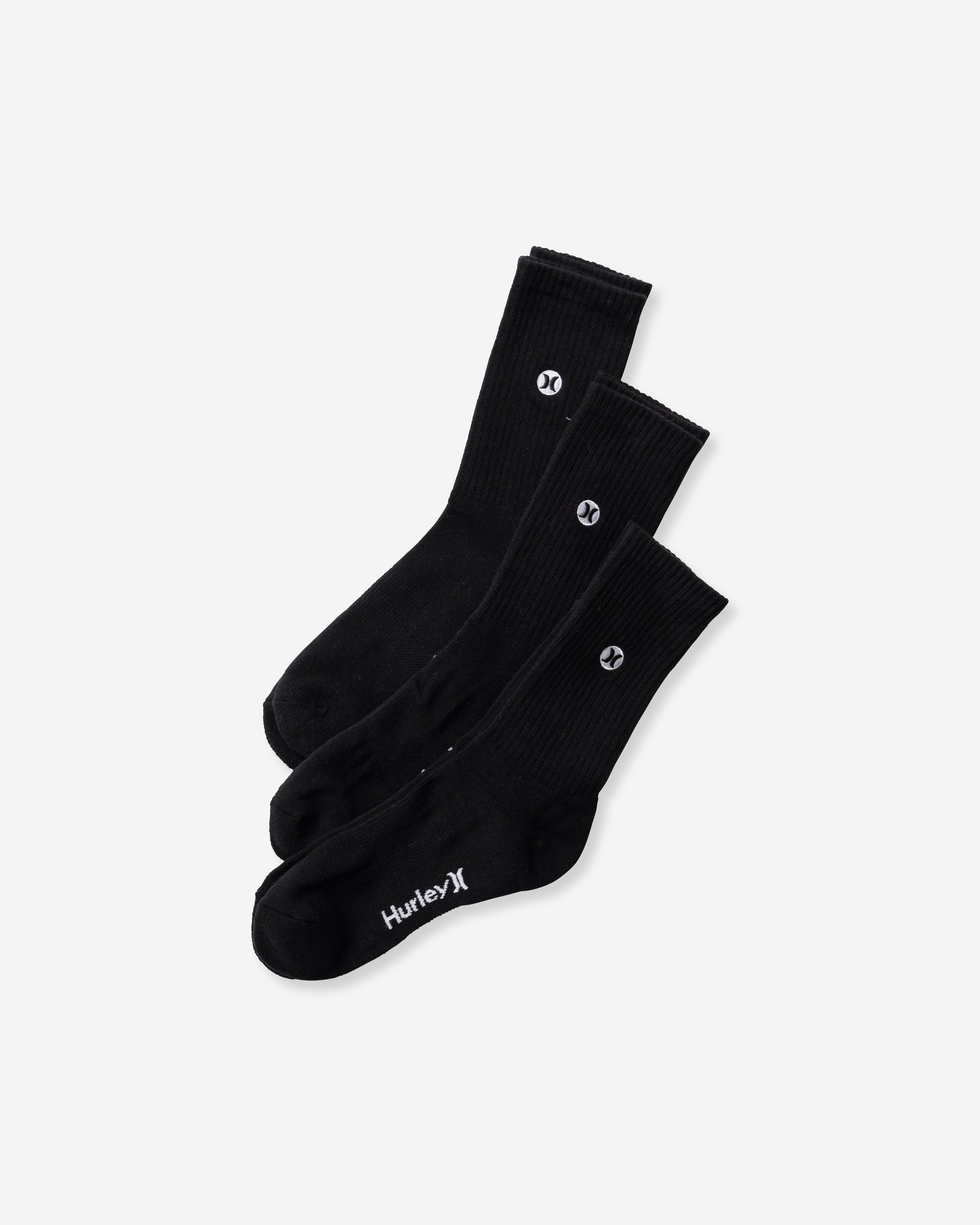 H2O DRI CREW SOCK 3PK メンズ/ソックス・靴下