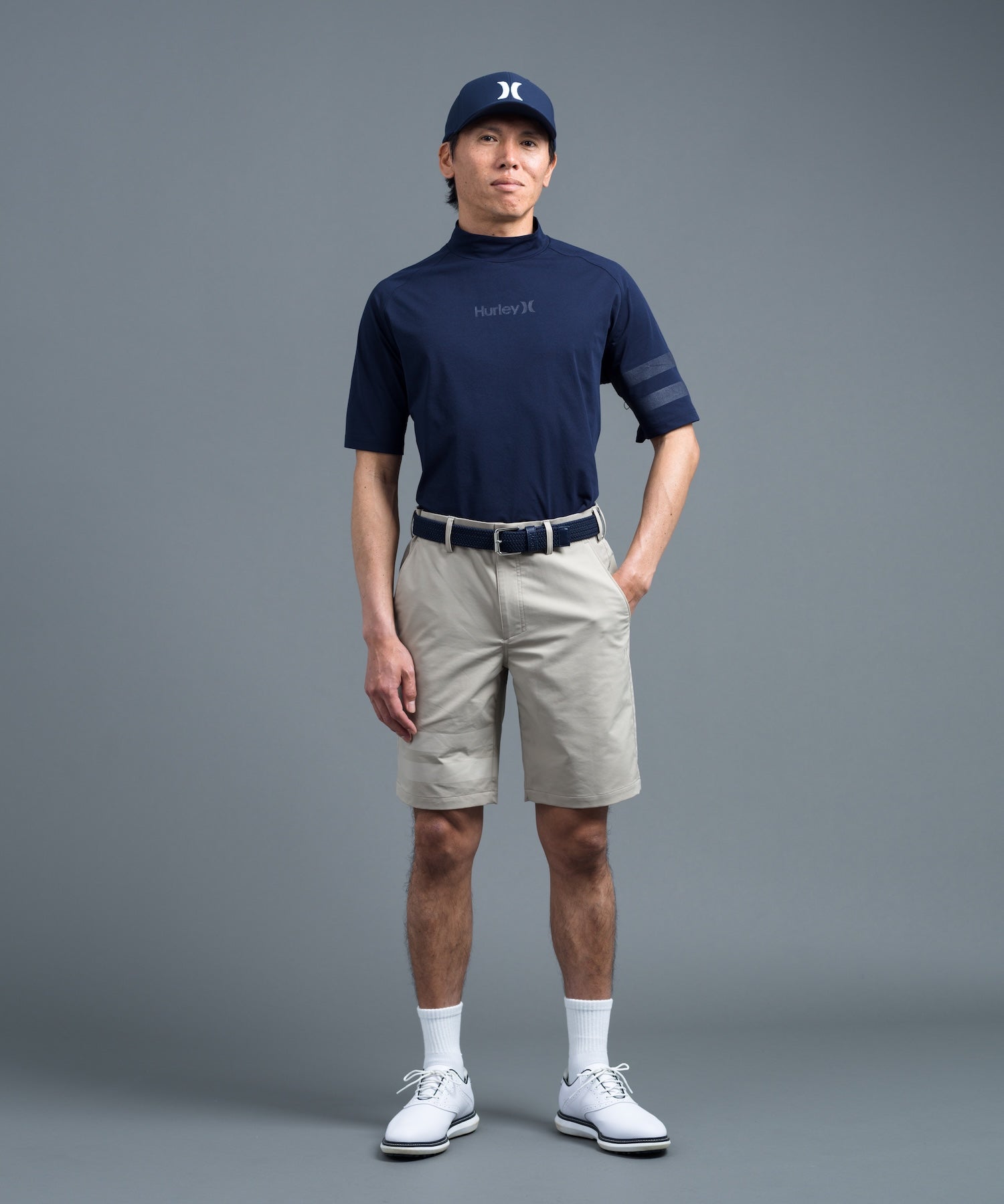 PHANTOM ICON BLOCK PARTY SHORTSLEEVE MOCK メンズ/Tシャツ/レギュラーフィット