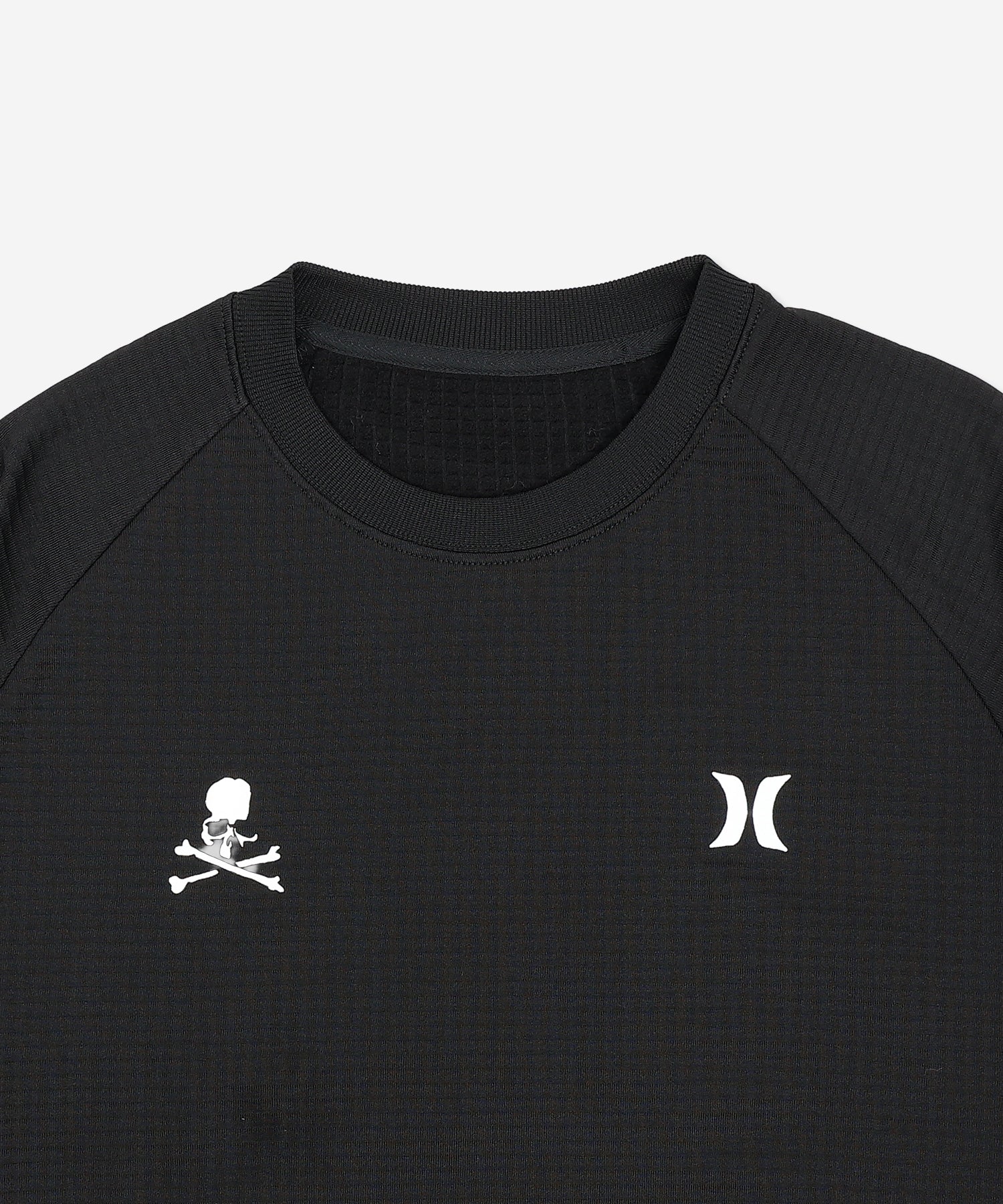 【NEW】MASTERMIND PHANTOM WAFFLE INNER LOOSE CREW ユニセックス/ファントムワッフルインナールーズクルーネック/オーバーサイズフィット