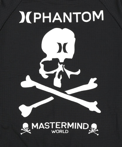 【NEW】MASTERMIND PHANTOM WAFFLE INNER LOOSE CREW ユニセックス/ファントムワッフルインナールーズクルーネック/オーバーサイズフィット