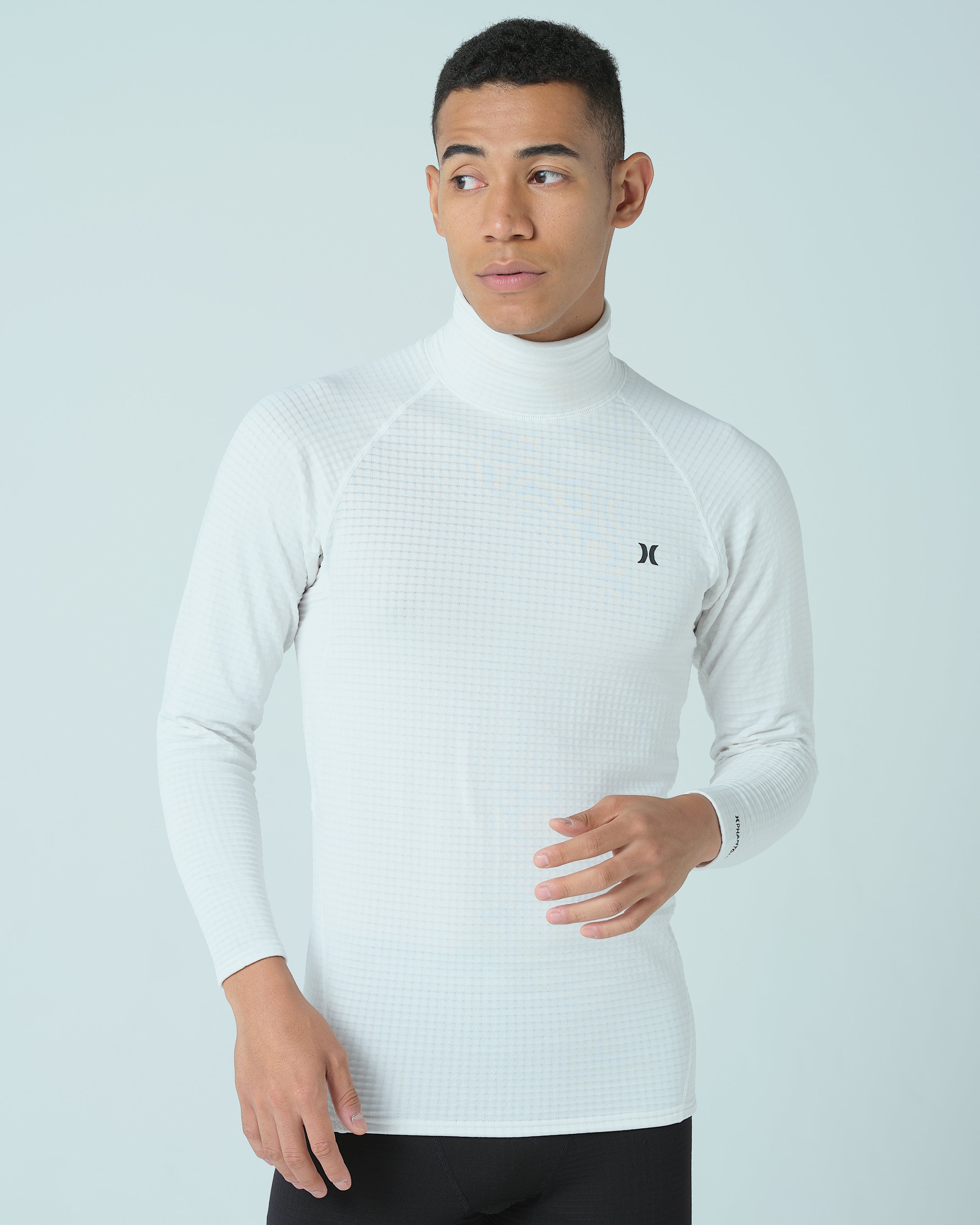 MENS PHANTOM WAFFLE INNER MOCK NECK メンズ/ファントムワッフルインナーモックネック