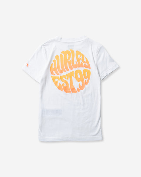 KIDS SHORT SLEEVE WAVY CIRCLE TEE キッズ/Tシャツ