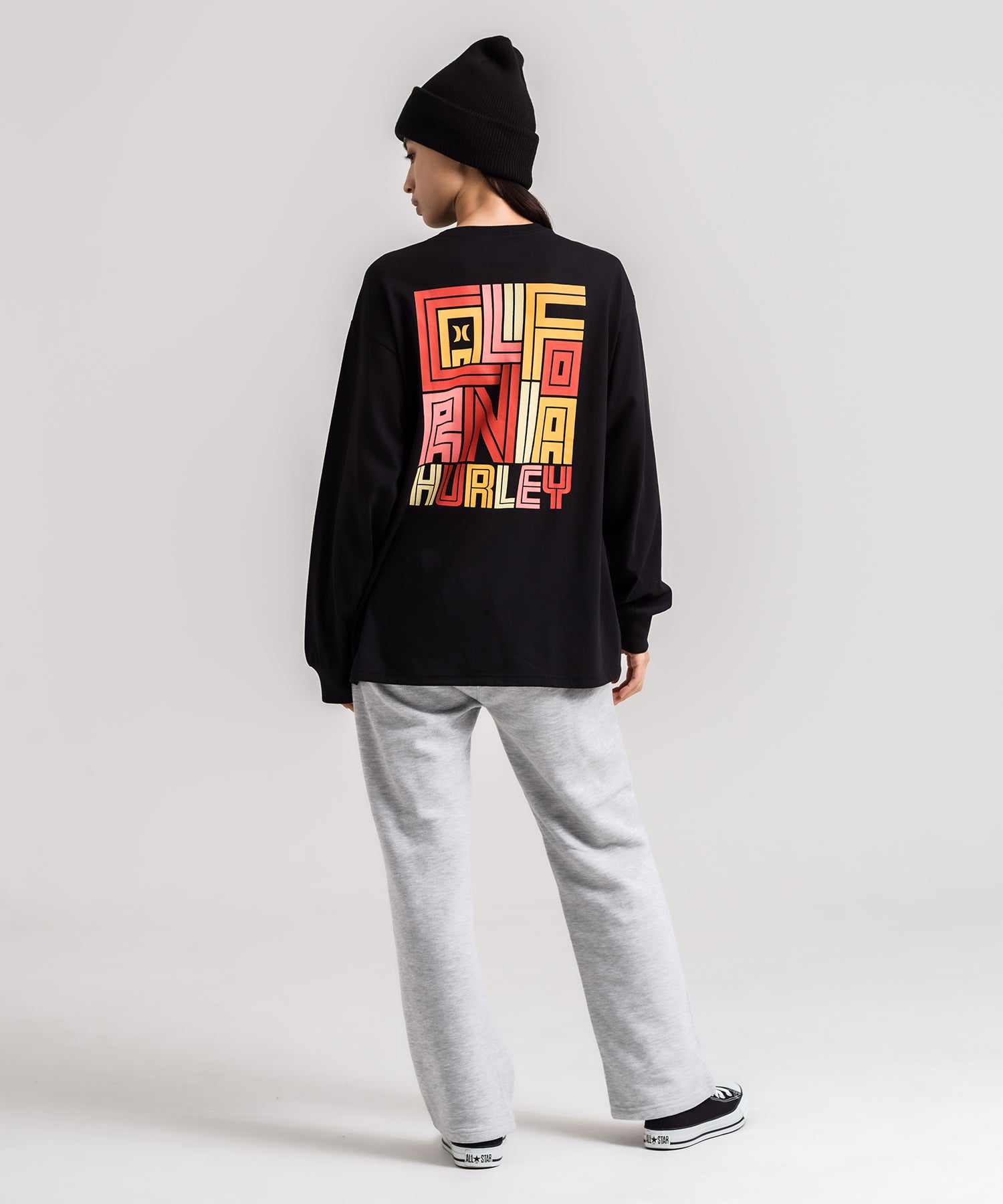 WOMENS OVRSZD CALI LONG SLEEVE TEE レディース/ロンT