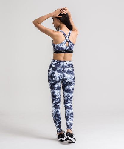 WOMENS JACQUARD BAND LEGGINGS レディース/トレーニング・レギンス