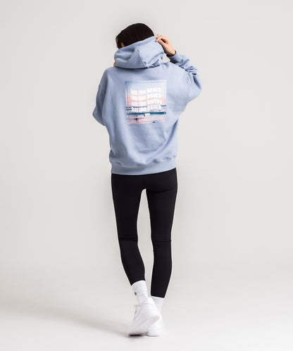 WOMENS OVRSZD HIT THE BEACH HOODIE レディース/フリース・フーディー