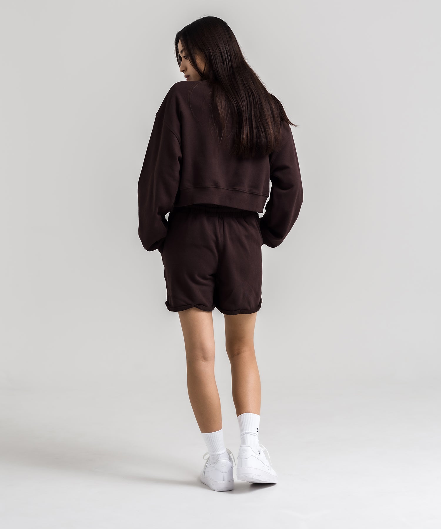 WOMENS TERRY CROPD CUT LOGO レディース/スウェット