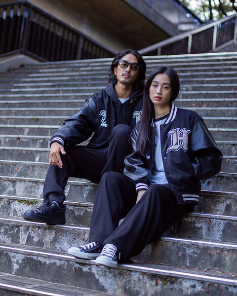 MENS HURLEY LOGO VARSITY JACKET メンズ/ジャケット