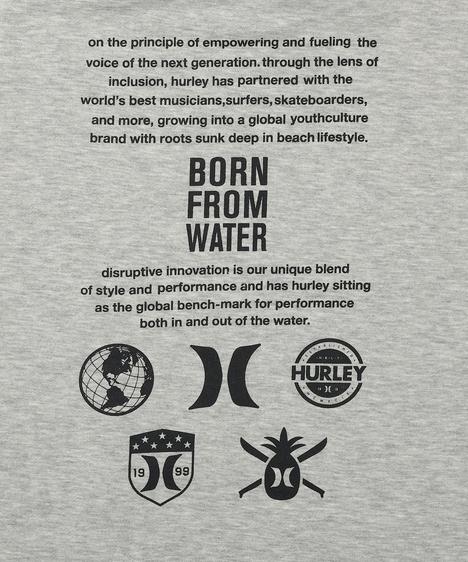 【NEW】SWEAT BORN FROM WATER HOODIE ユース/フリース・フーディー/レギュラーフィット