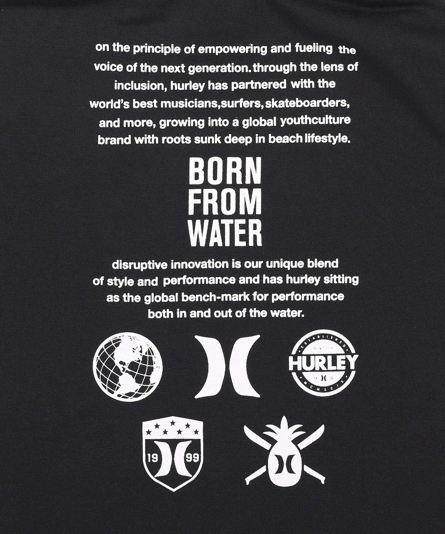 【NEW】SWEAT BORN FROM WATER HOODIE ユース/フリース・フーディー/レギュラーフィット