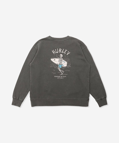 【NEW】SWEAT SKULL SURF  ユース/スウェット/レギュラーフィット