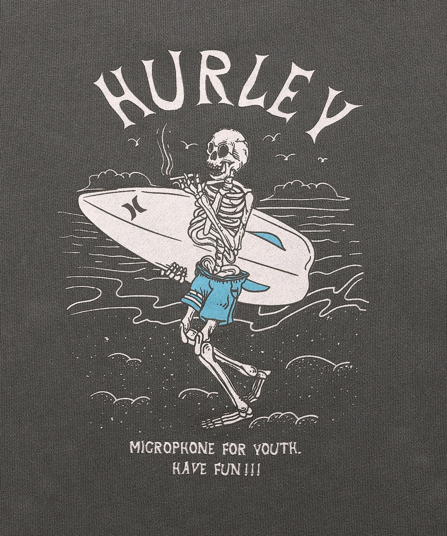 【NEW】SWEAT SKULL SURF  ユース/スウェット/レギュラーフィット