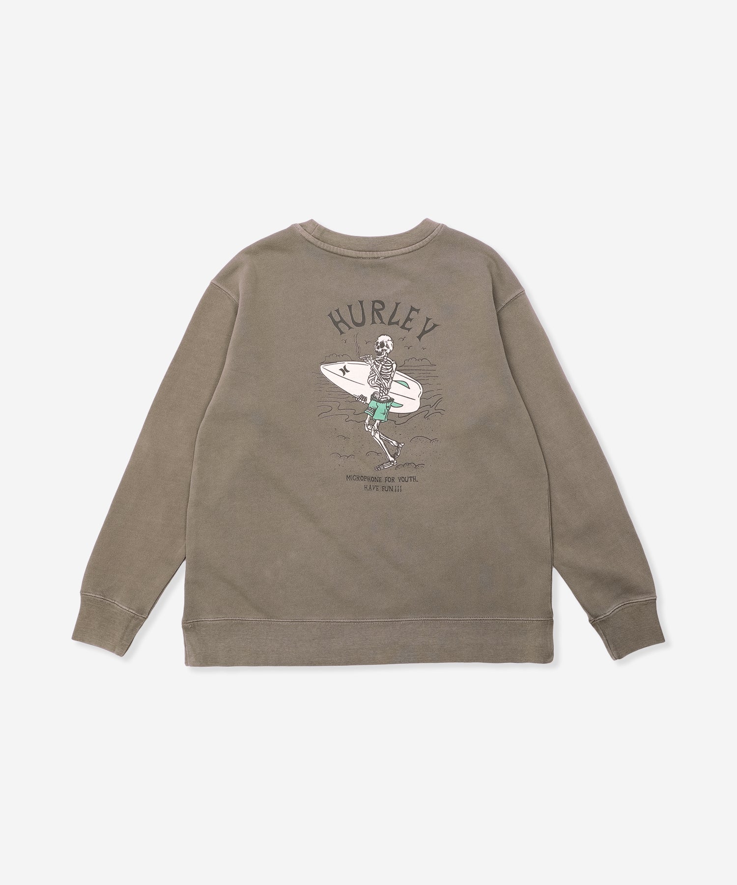 【NEW】SWEAT SKULL SURF  ユース/スウェット/レギュラーフィット