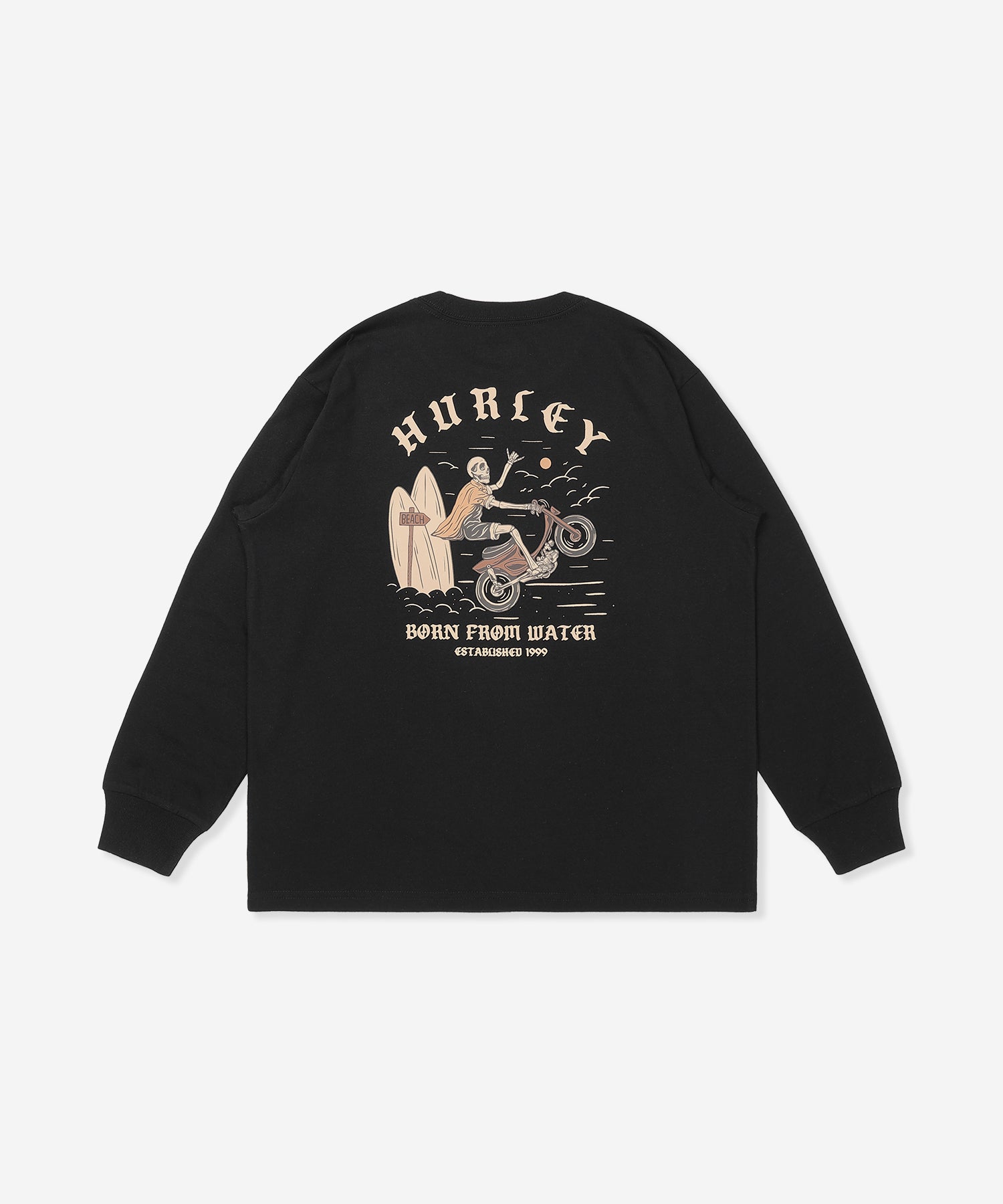 MOTOR RIDER L/S TEE ユース/ロンT/レギュラーフィット