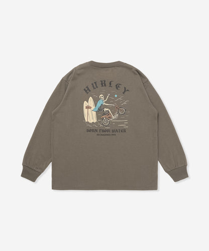 MOTOR RIDER L/S TEE ユース/ロンT/レギュラーフィット