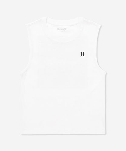 SQUARE LOGO SLEEVELESS ユース/タンクトップ・ノースリーブ/レギュラーフィット