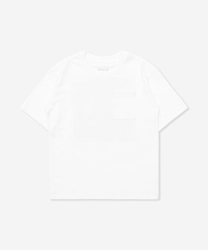 SQUARE LOGO OVERSIZED SHORTSLEEVE TEE ユース/Tシャツ/オーバーサイズフィット