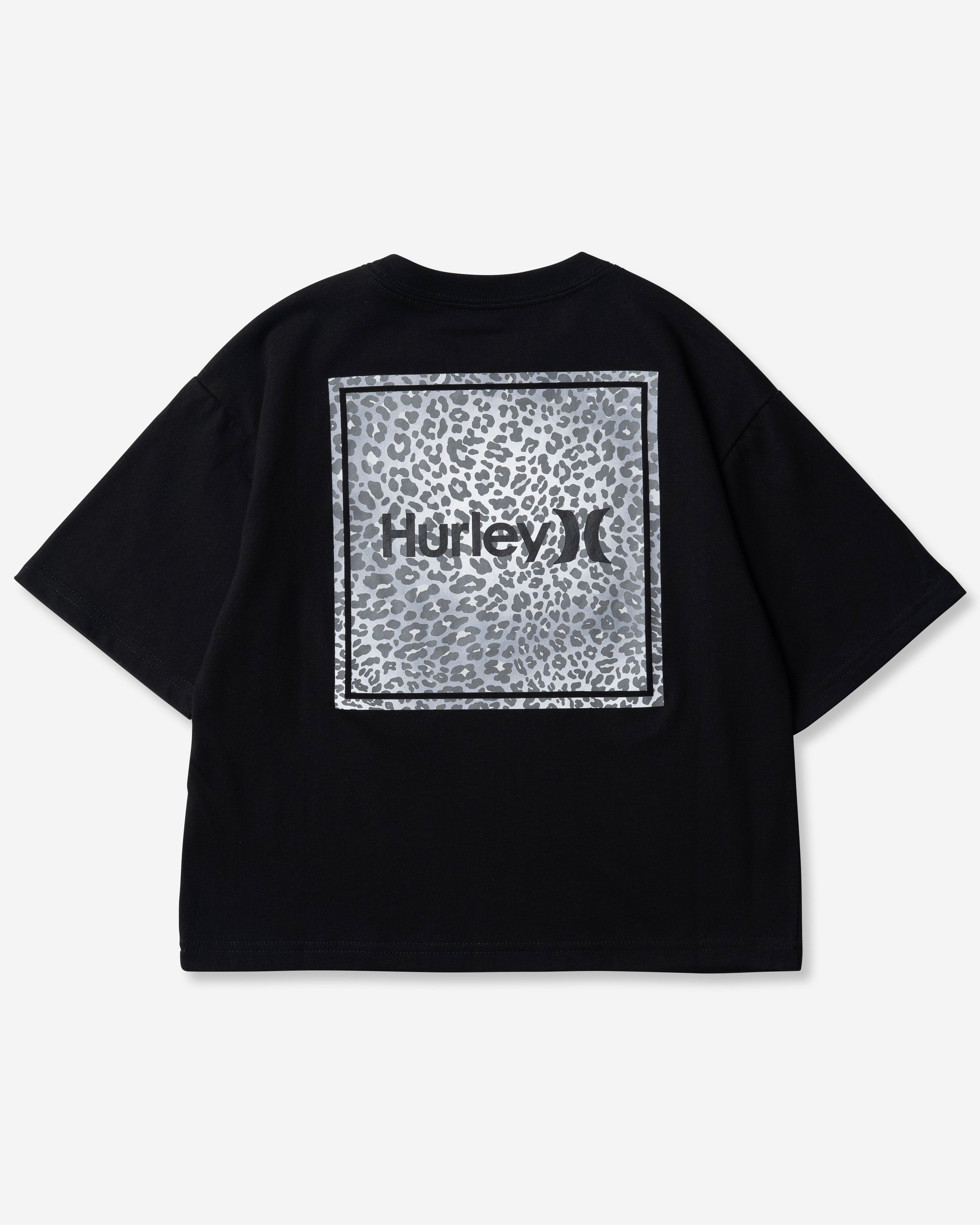 BOYS OVERSIZED LEOPARD SQUARE SHORT SLEEVE TEE ボーイズ/Tシャツ