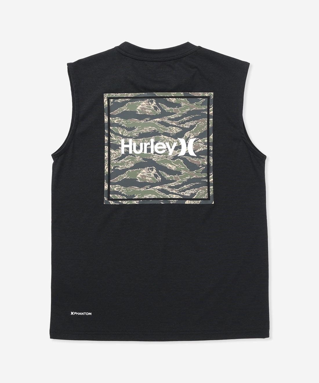 【NEW】PHANTOM カモ スクエアロゴ スリーブレス (ユース/タンクトップ・ノースリーブ/レギュラーフィット)