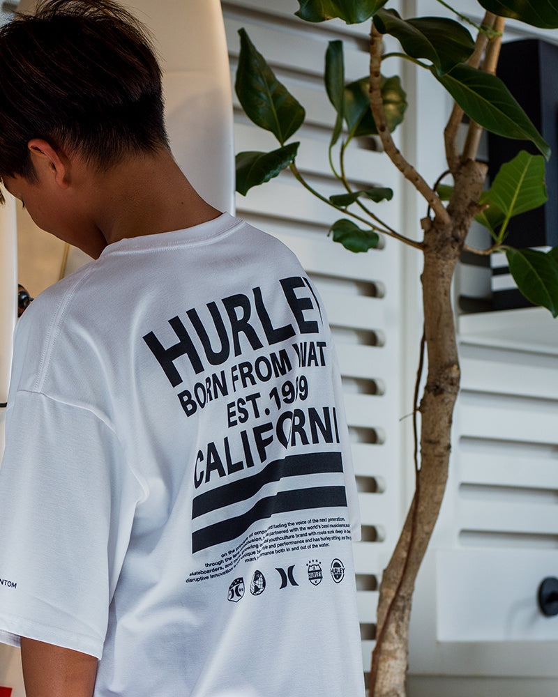 BOYS PHANTOM OVERSIZED BORN FROM WATER SHORT SLEEVE TEE ボーイズ/ラッシュガード