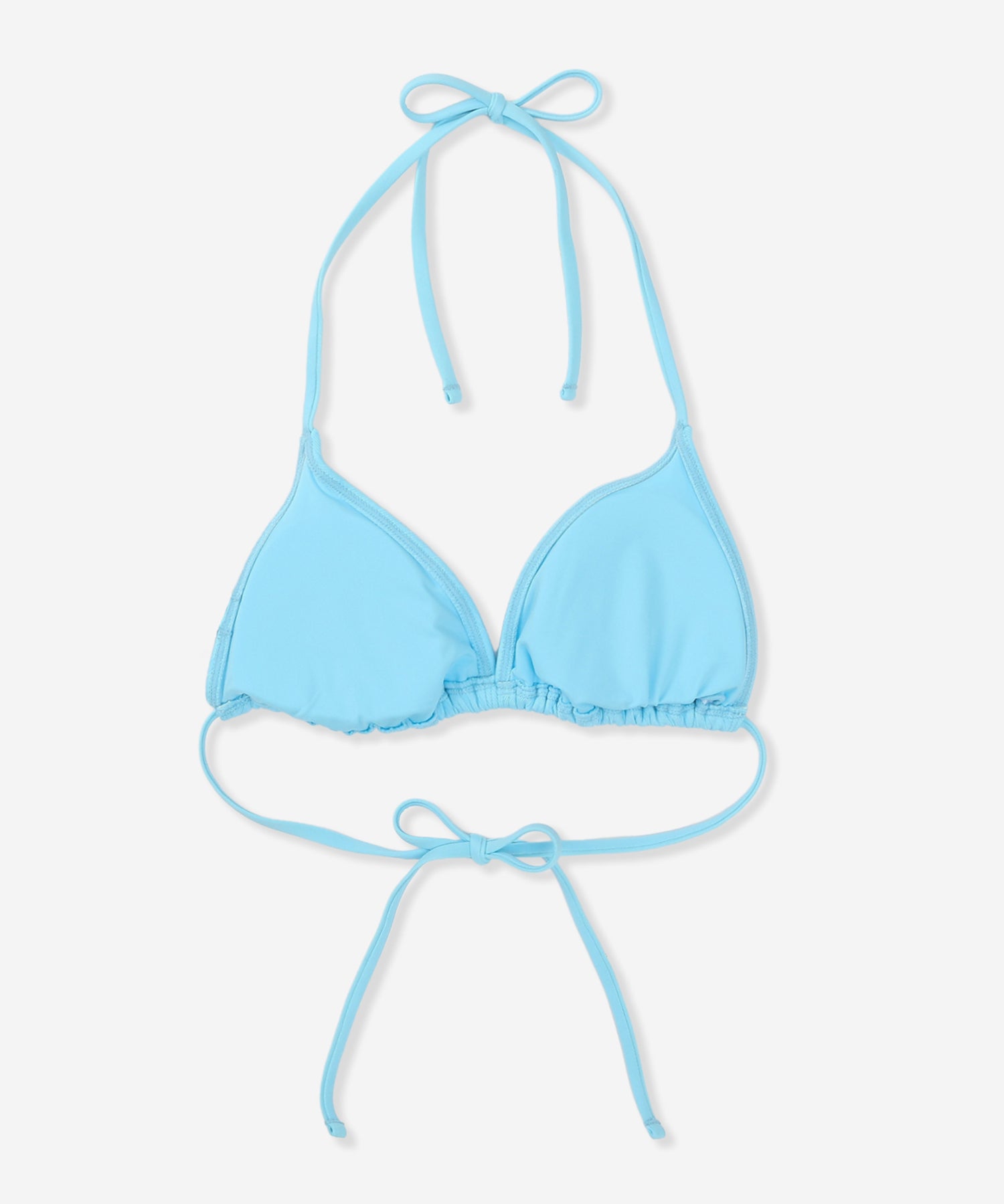 【NEW】ワイド リブ ソリッド トライアングル トップ (レディース/水着)