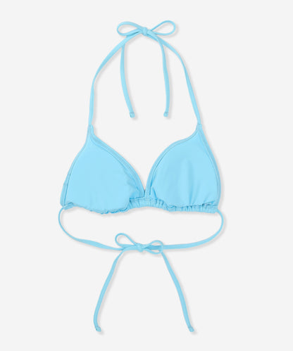 【NEW】ワイド リブ ソリッド トライアングル トップ (レディース/水着)
