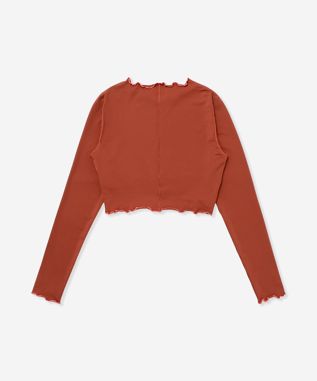 SOLID CROPED LONGSLEEVE RASHGUARD レディース/水着