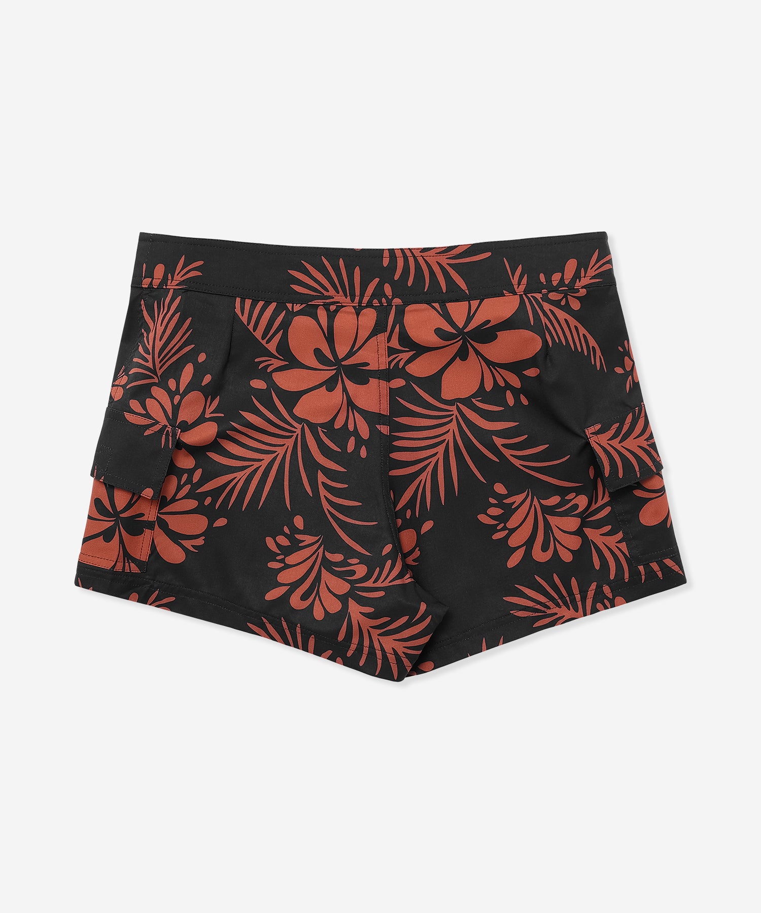 HIDDEN TROPICAL 3INCH CARGO BOARDSHORTS レディース/水着